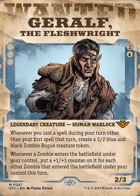 Geralf, the Fleshwright (otj) (287) / Showcase