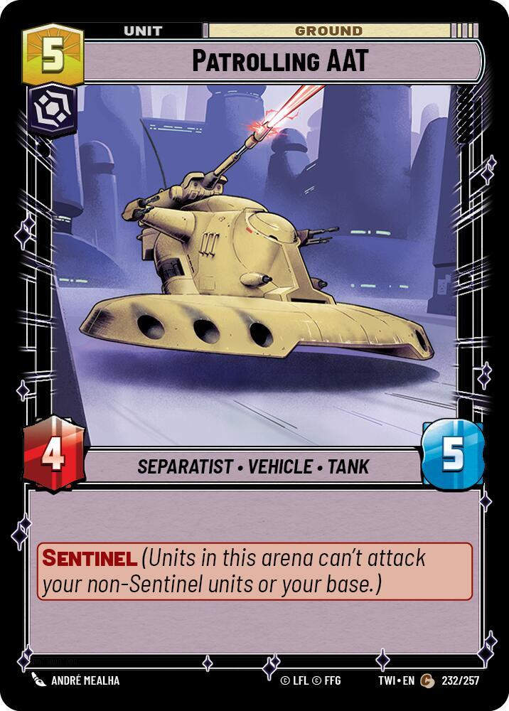 Patrolling AAT (TWI) (232/257) / Foil