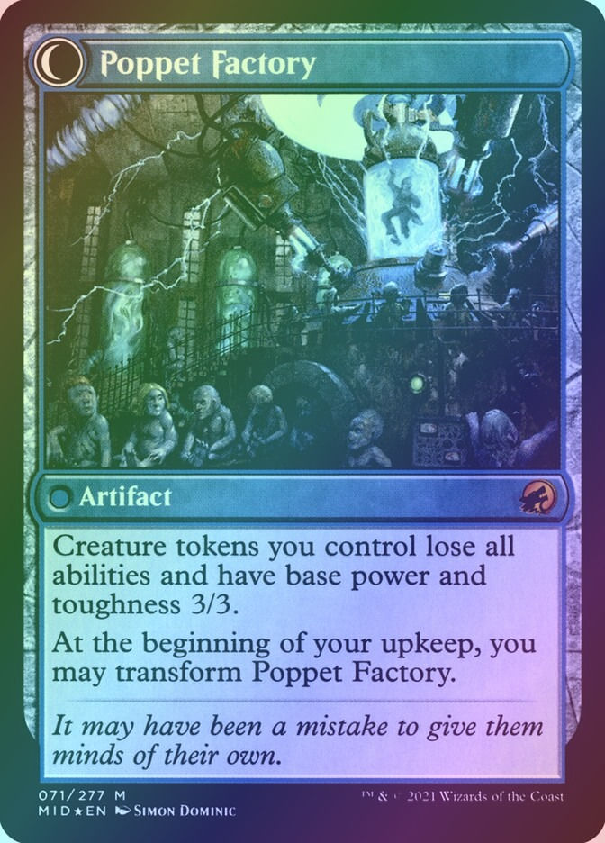 Poppet Stitcher // Poppet Factory (PMID) (71s) / Foil — cara 2 de 2