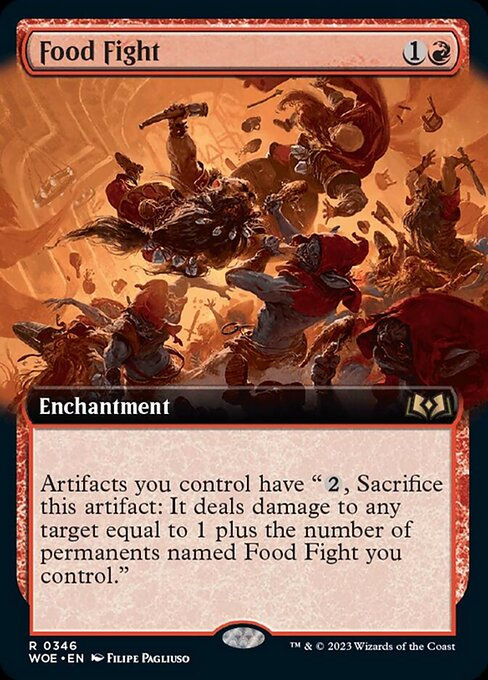 Food Fight (woe) / Extended Art
