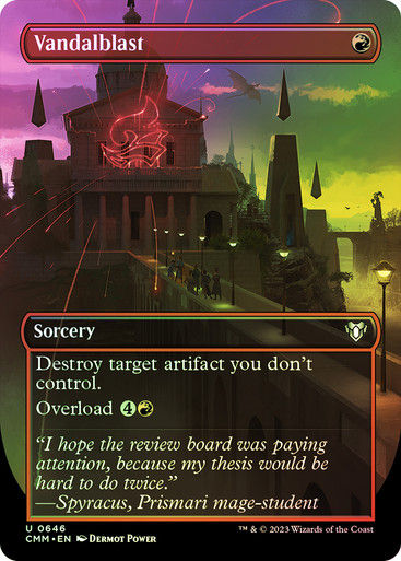 Vandalblast (cmm) / Borderless / Foil