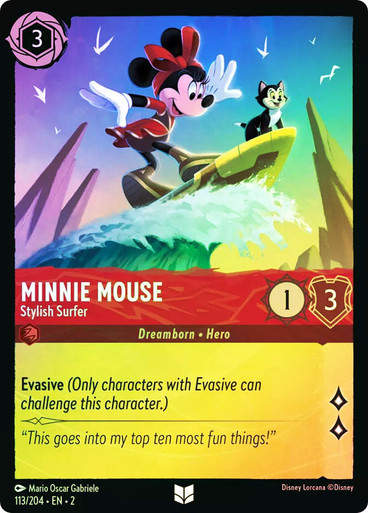 Minnie Mouse - Stylish Surfer (LOR_ROF) / Foil