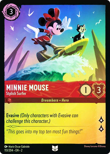 Minnie Mouse - Stylish Surfer (LOR_ROF) / Foil