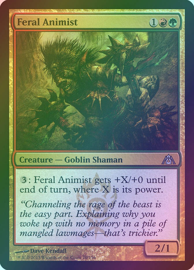 Feral Animist (DGM) (70) / Foil