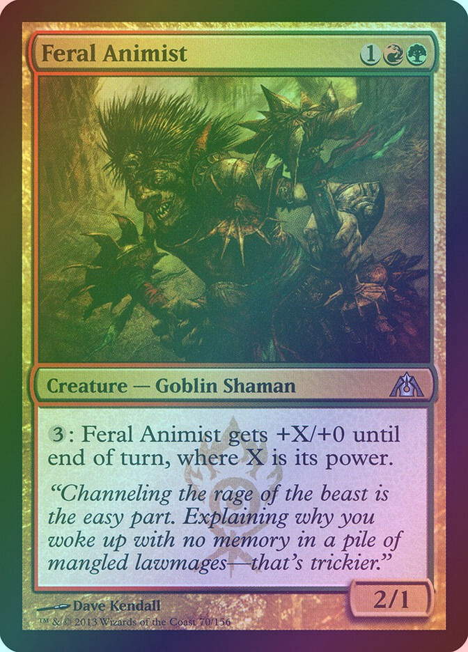Feral Animist (DGM) (70) / Foil