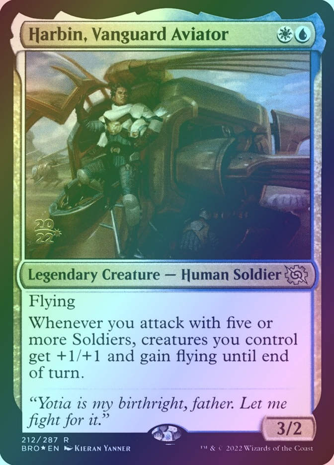 Harbin, Vanguard Aviator (PBRO) (212s) / Foil