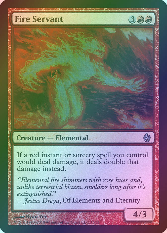 Fire Servant (PD2) (15) / Foil