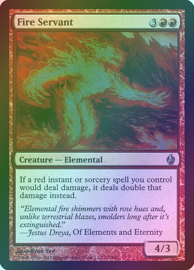 Fire Servant (PD2) (15) / Foil