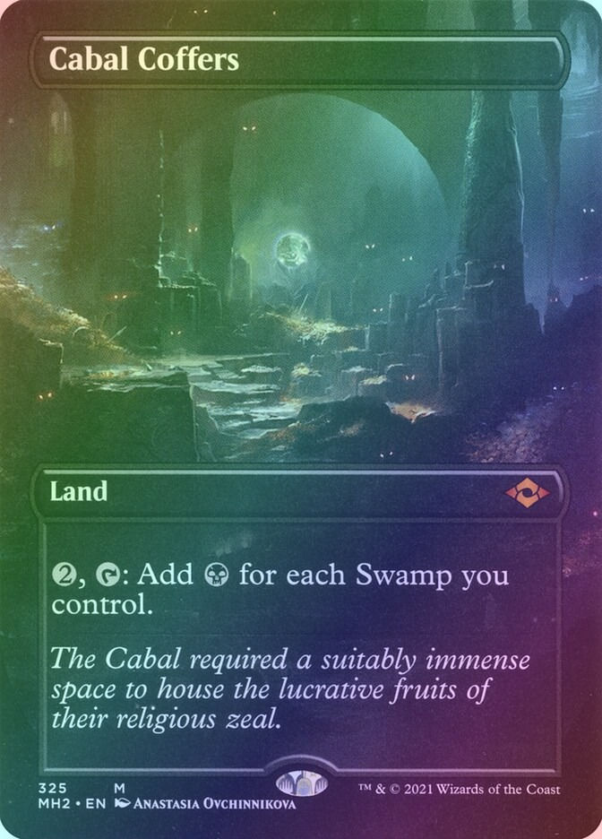 Cabal Coffers (MH2) (325) / Borderless / Foil