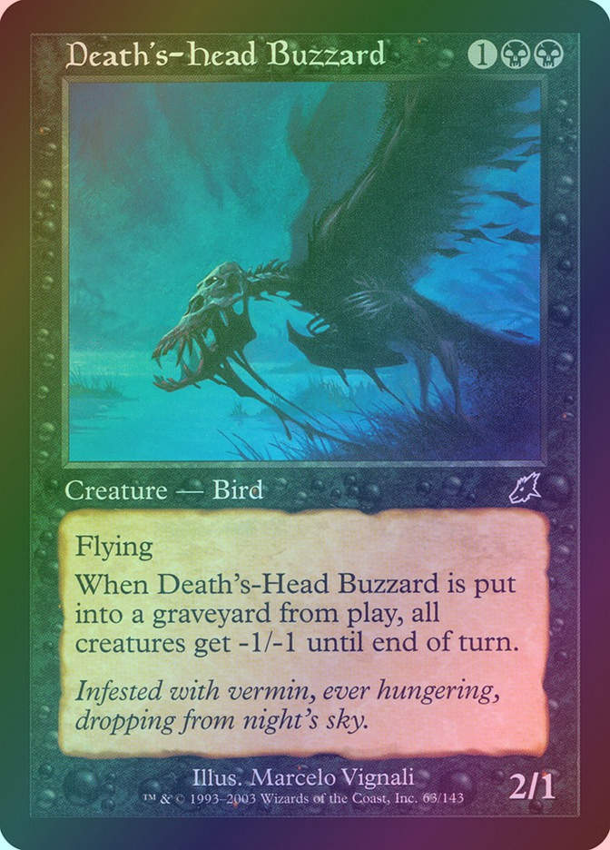 Death's-Head Buzzard (SCG) (63) / Foil