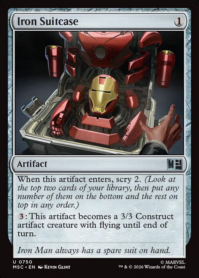Iron Suitcase (MSC) (750)