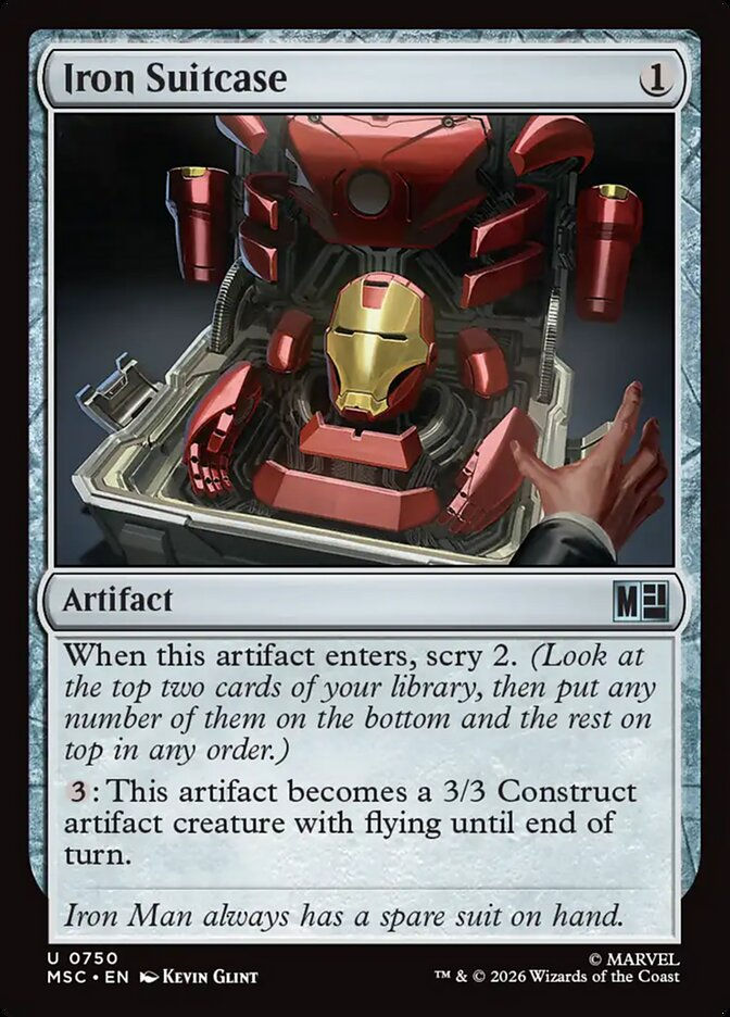 Iron Suitcase (MSC) (750)