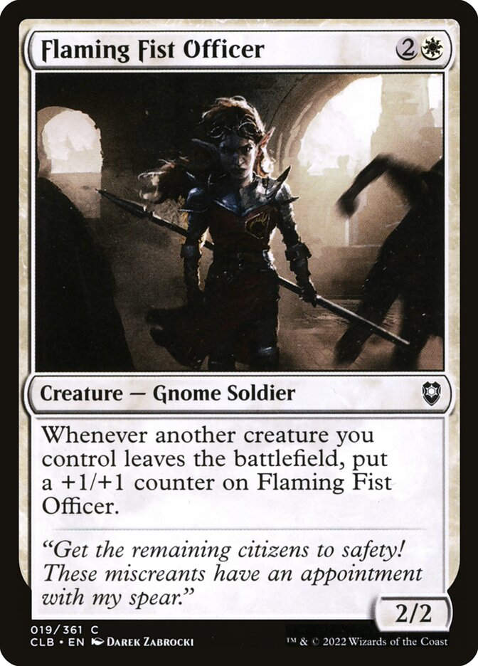 Flaming Fist Officer (CLB) (19)