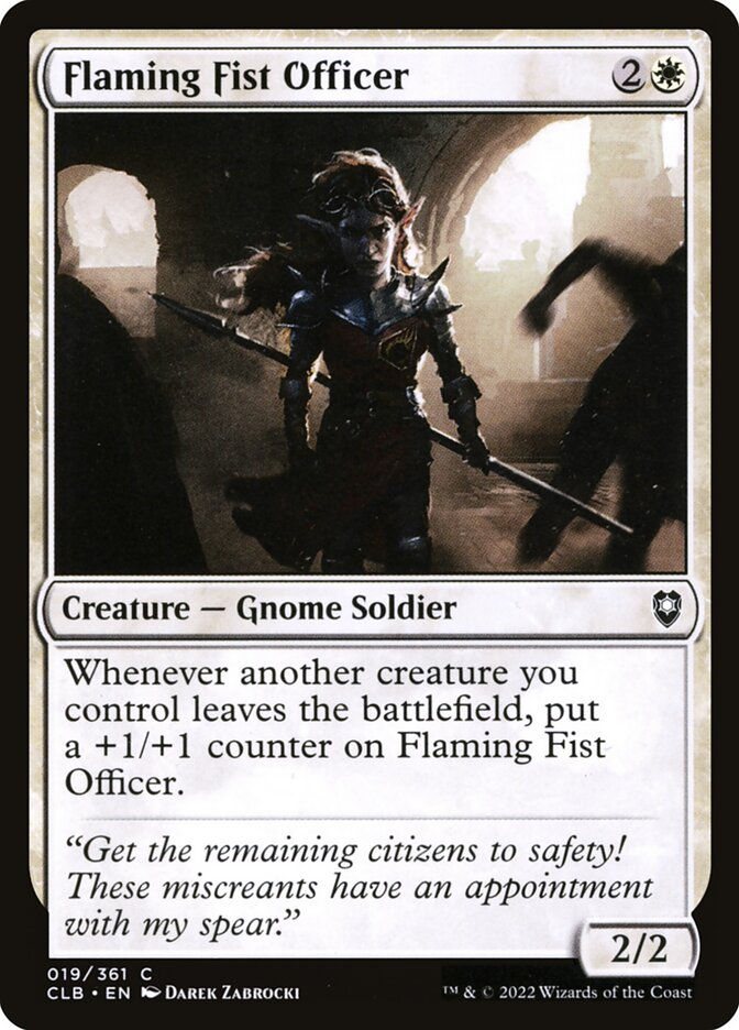 Flaming Fist Officer (CLB) (19)