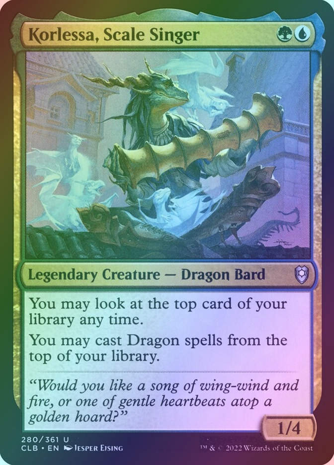 Korlessa, Scale Singer (CLB) (280) / Foil