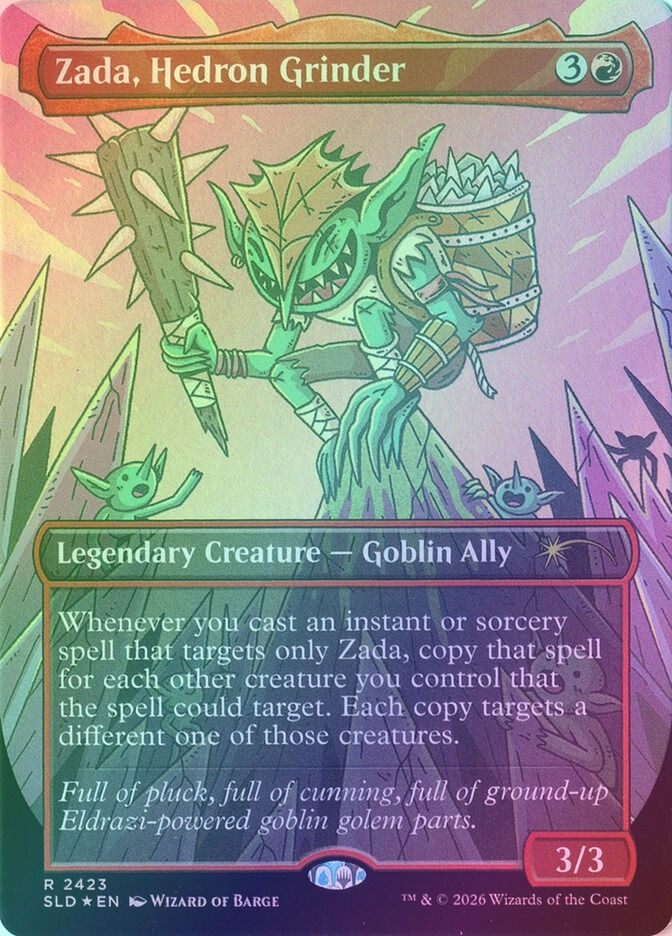Zada, Hedron Grinder (SLD) (2423) / Foil