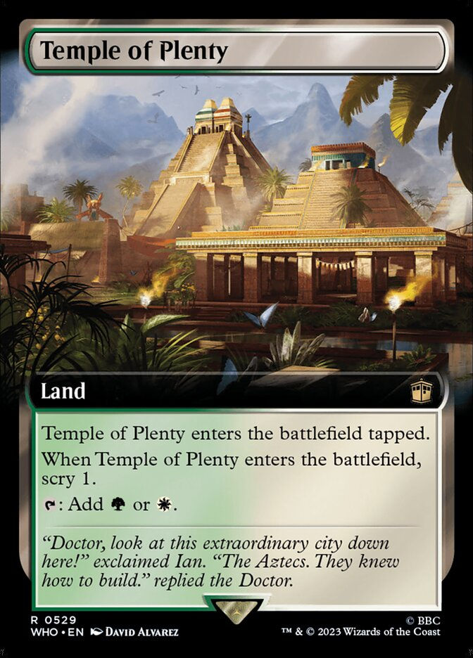 Temple of Plenty (WHO) (529) / Extended Art