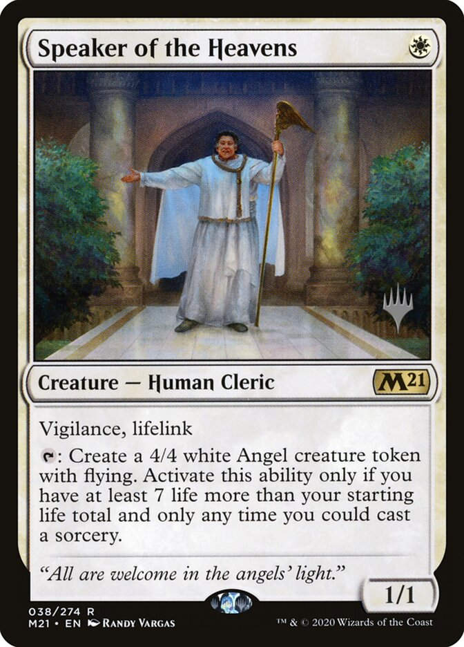 Speaker of the Heavens (PM21) (38p)