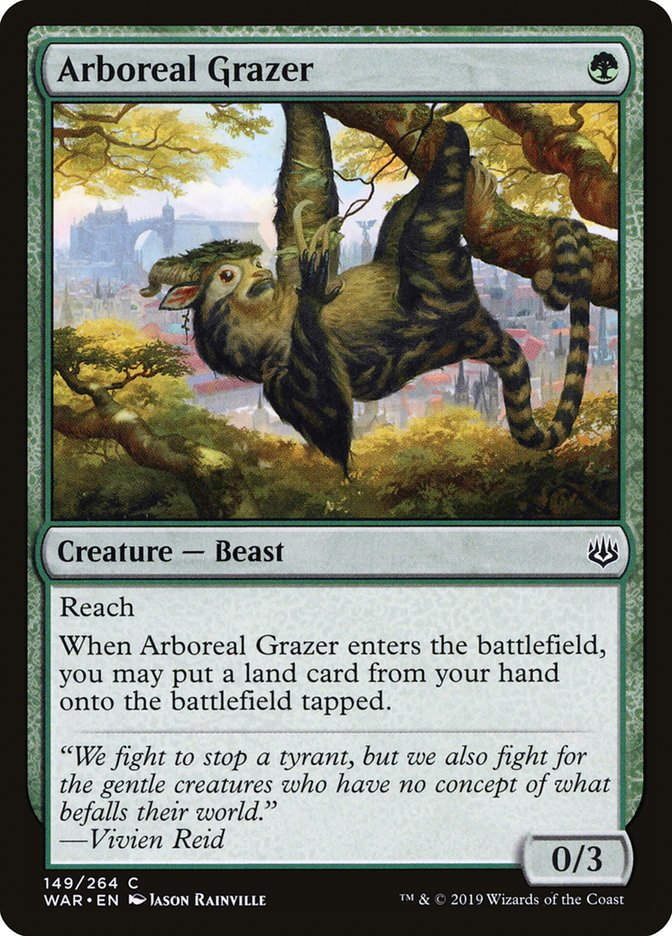 Arboreal Grazer (WAR) (149)