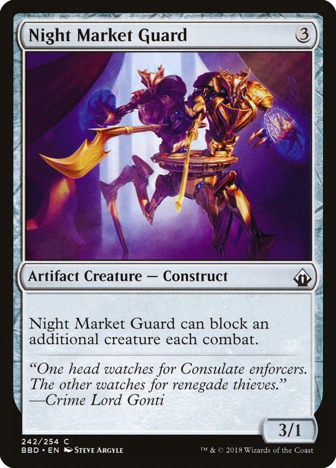 Night Market Guard (BBD) (242) / Foil
