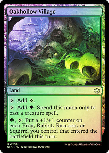 Oakhollow Village (blb) (258) / Foil