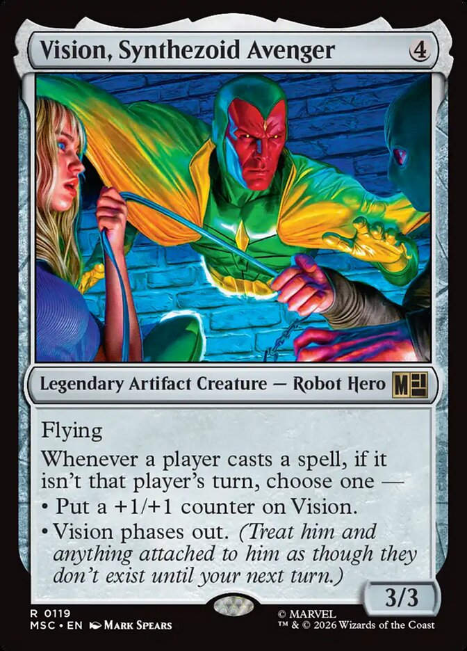 Vision, Synthezoid Avenger (MSC) (119)