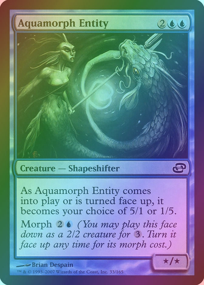 Aquamorph Entity (PLC) (33) / Foil