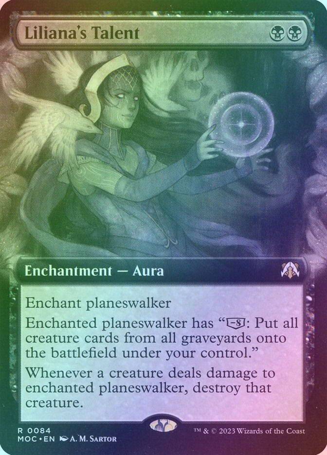 Liliana's Talent (MOC) (84) / Extended Art / Foil