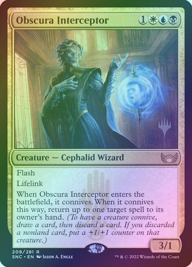 Obscura Interceptor (PSNC) (209p) / Foil