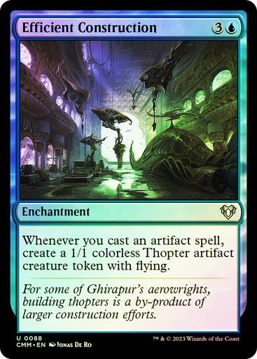 Efficient Construction (cmm) / Foil