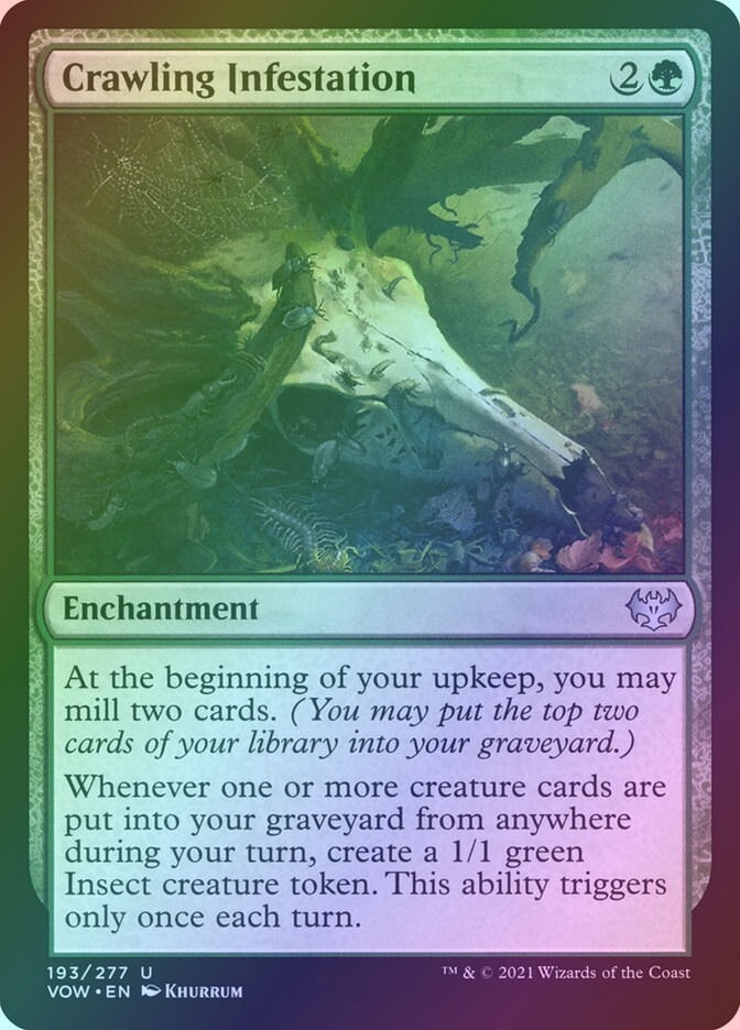 Crawling Infestation (VOW) (193) / Foil