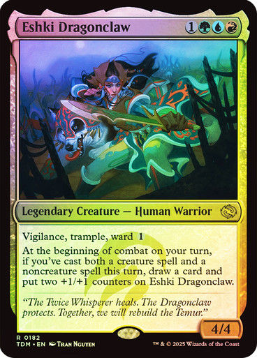 Eshki Dragonclaw (TDM) (182) / Foil