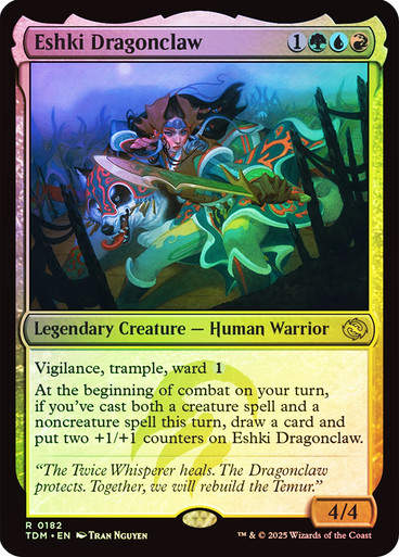 Eshki Dragonclaw (TDM) (182) / Foil