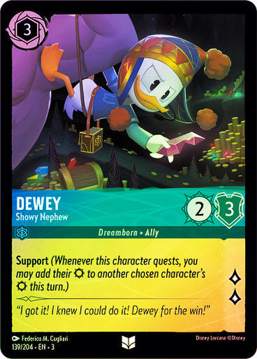 Dewey - Showy Nephew (LOR_ITI) / Foil