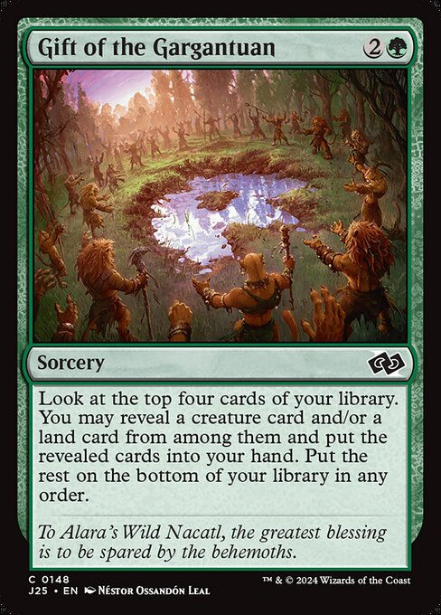 Gift of the Gargantuan (J25) (148)