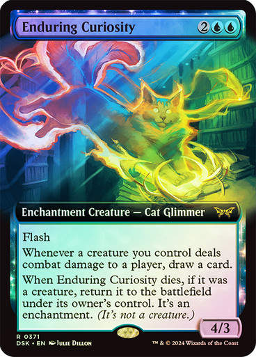 Enduring Curiosity (DSK) (371) / Foil / Extended Art