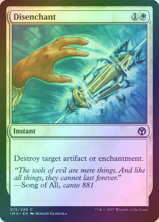 Disenchant (IMA) (15) / Foil
