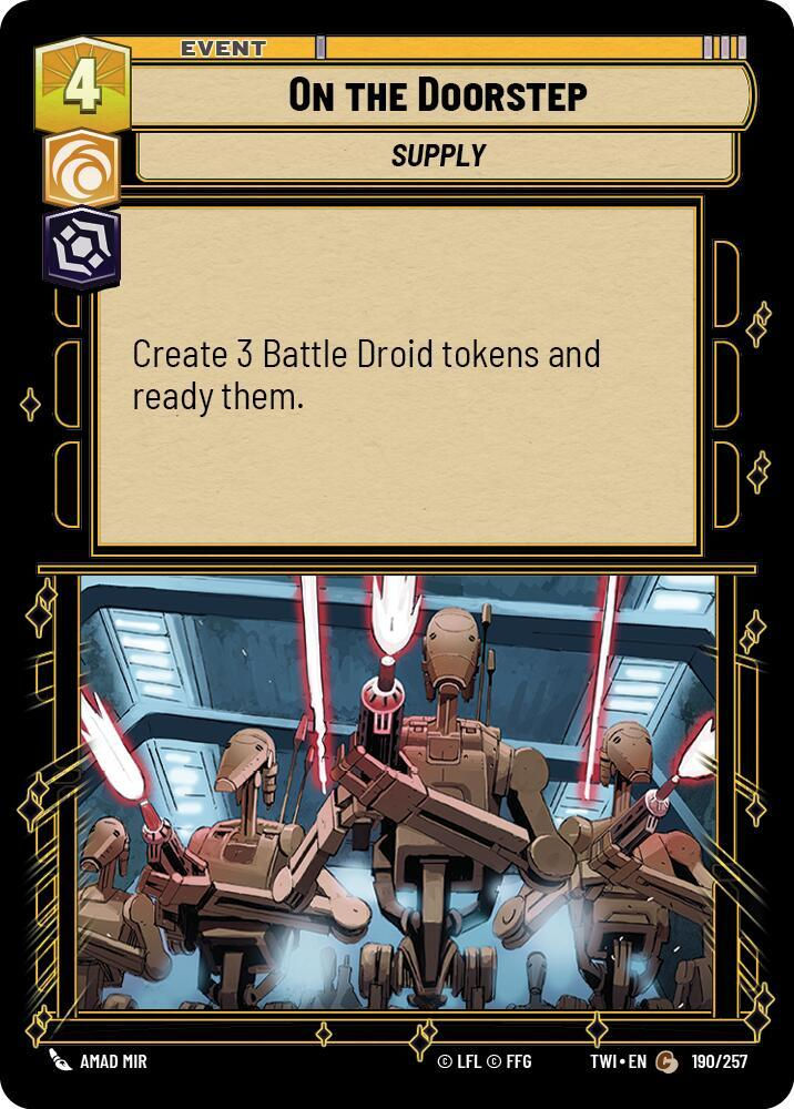 On The Doorstep (TWI) (190/257) / Foil