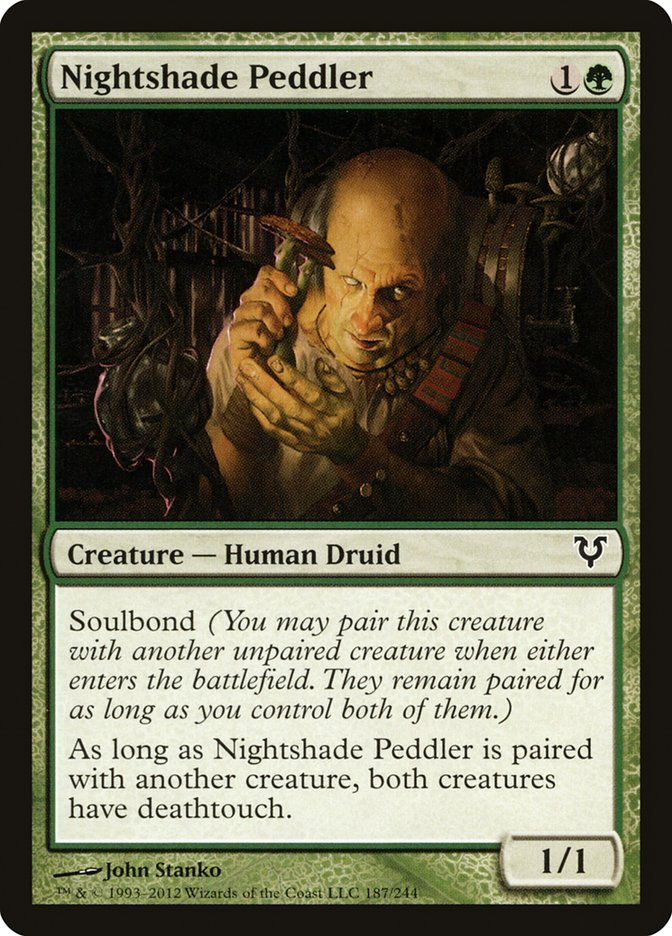 Nightshade Peddler (AVR) (187) / Foil