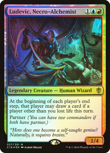 Ludevic, Necro-Alchemist (c16) / Foil