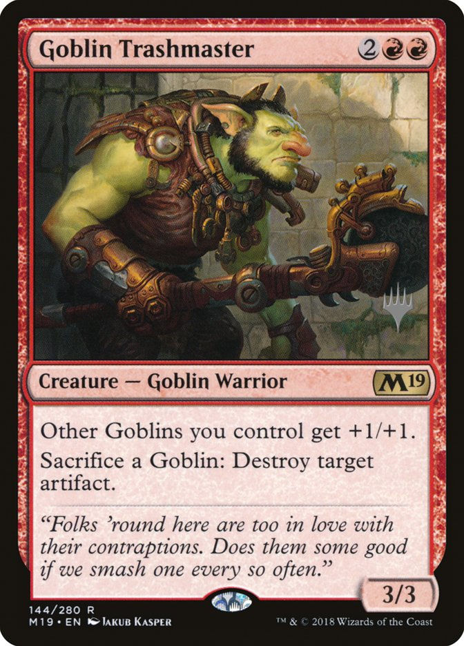 Goblin Trashmaster (PM19) (144p)