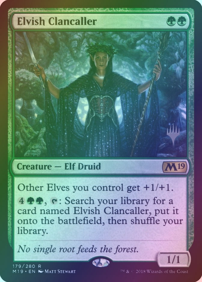 Elvish Clancaller (PM19) (179p) / Foil