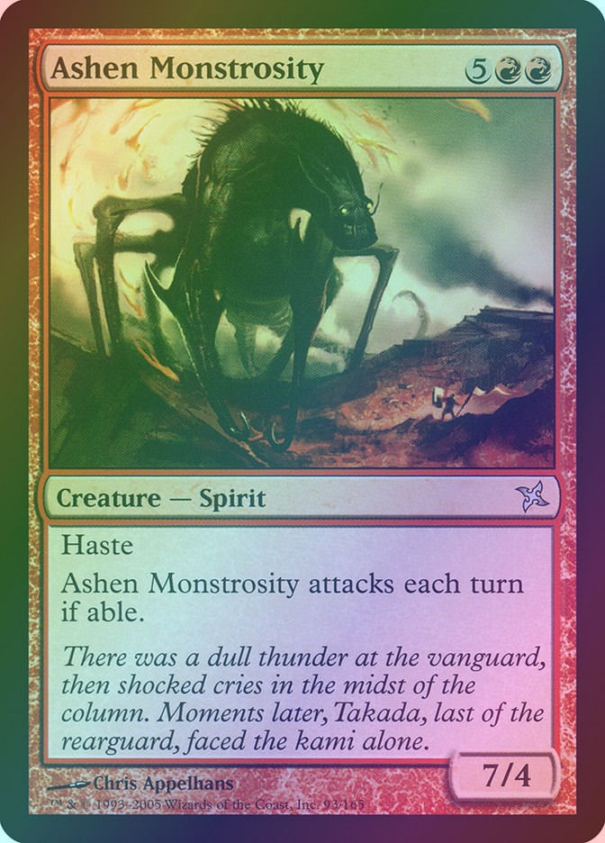Ashen Monstrosity (BOK) (93) / Foil