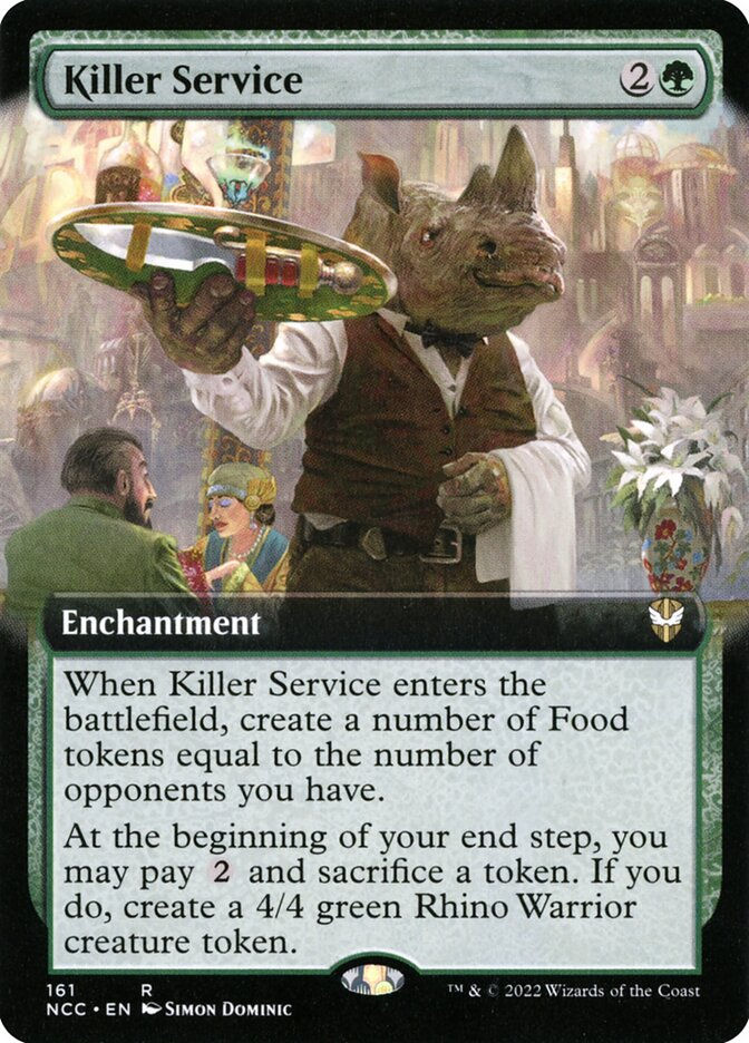 Killer Service (NCC) (161) / Extended Art