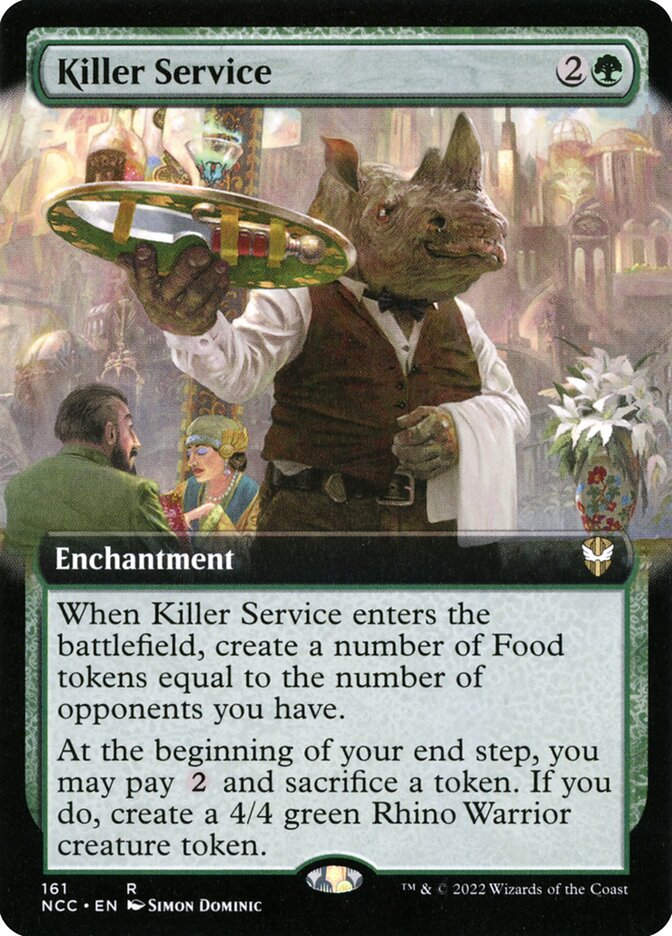 Killer Service (NCC) (161) / Extended Art