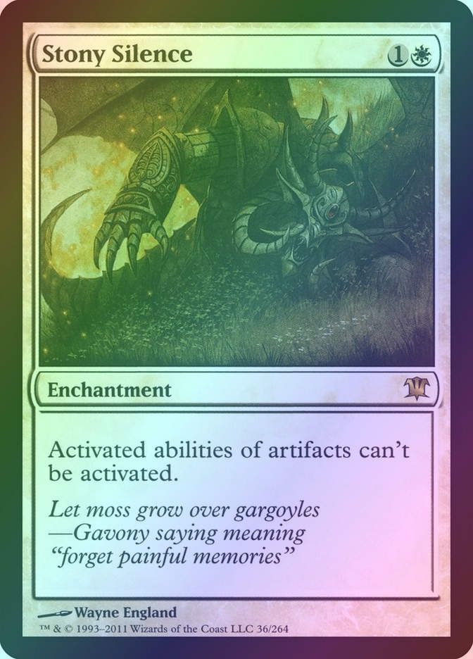 Stony Silence (ISD) (36) / Foil