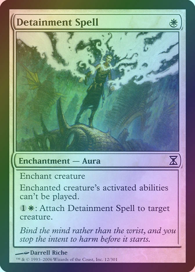 Detainment Spell (TSP) (12) / Foil