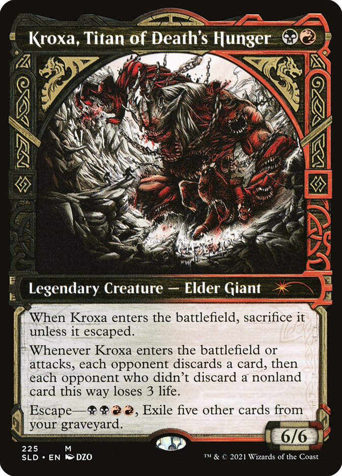 Kroxa, Titan of Death's Hunger (SLD) (225) / Showcase