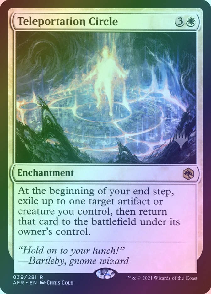 Teleportation Circle (PAFR) (39p) / Foil