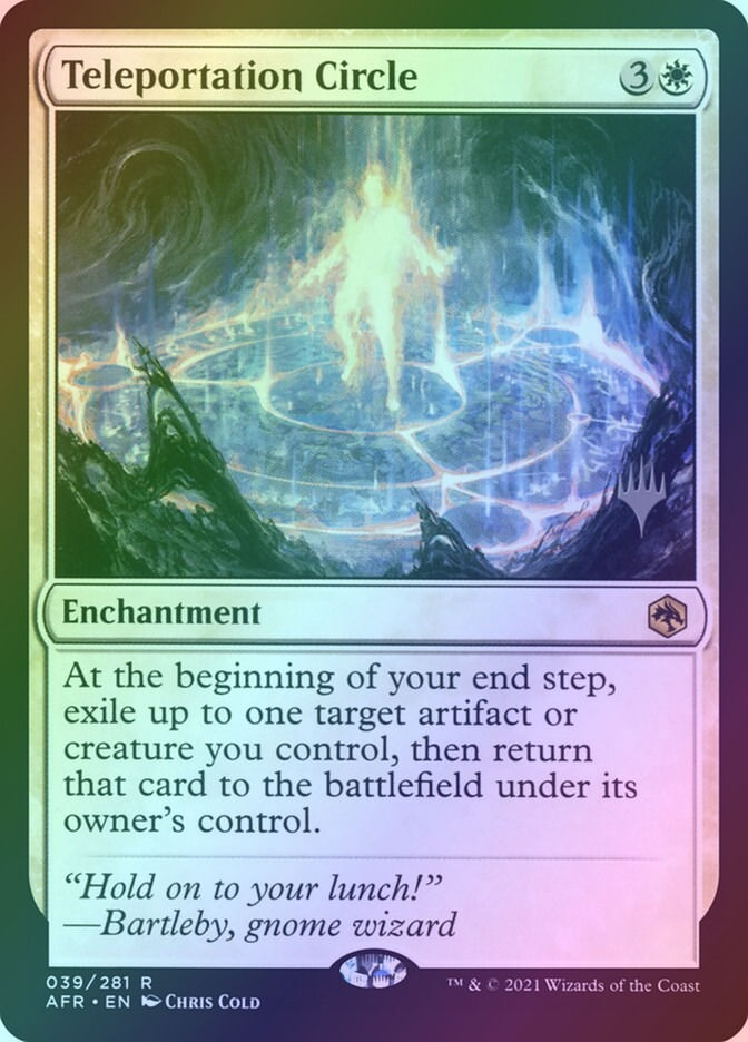 Teleportation Circle (PAFR) (39p) / Foil